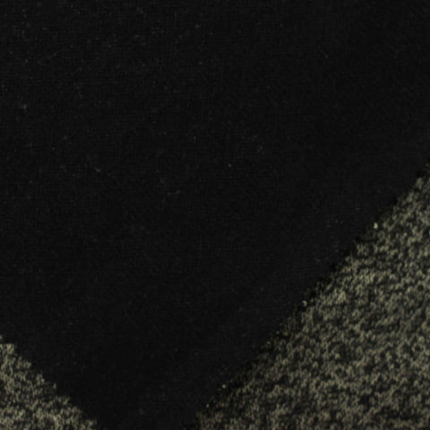 Dark Grey Marl Chunky Knit, Polyester, 420 gsm