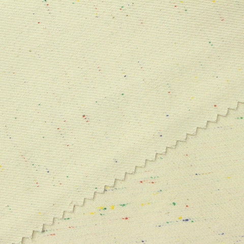 Cream Flecks Woven, Cotton