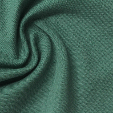 Green Rib Knit, Cotton