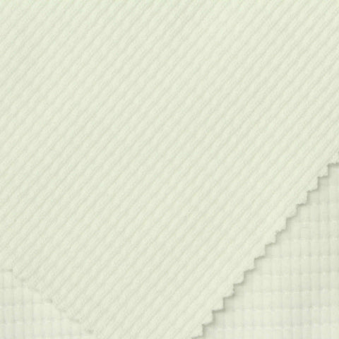 100% Polyester Chenille Fabric, 280 gsm, 150 cm — White