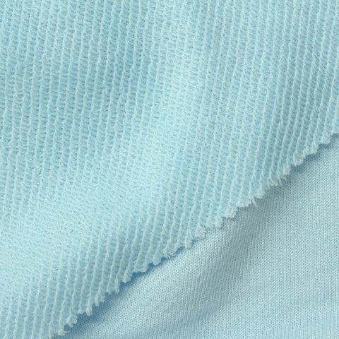 Light Blue French Terry, Modal-Cotton