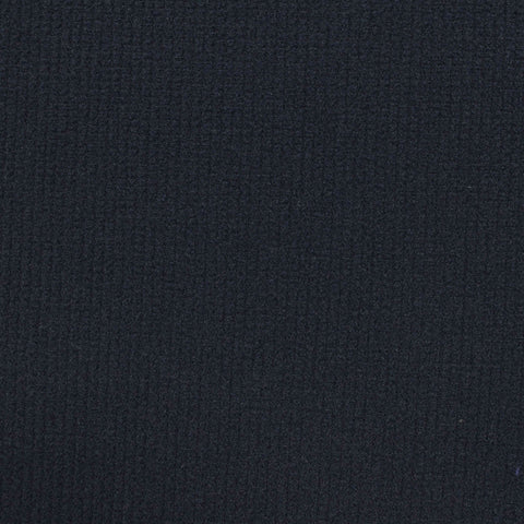 Dark Navy Mini-Grid Waffle Knit, Polyester