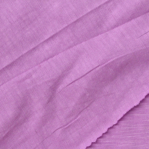 Purple Marl Jersey Knit, Modal-Cotton