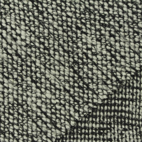 Black Marl Chunky Knit, Cotton-Poly, 300 gsm