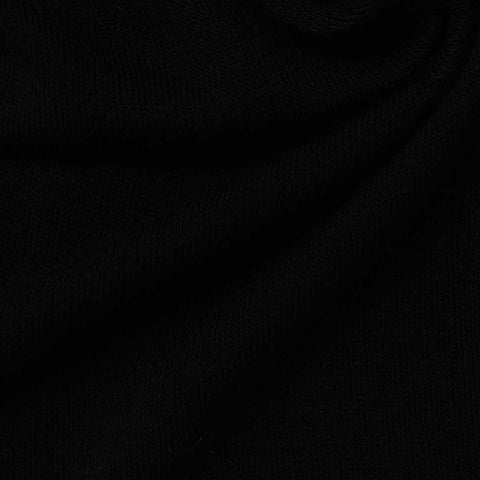 Viscose Stretch Jersey Knit Fabric, 155 gsm, 150 cm — Black, ref EF-223107