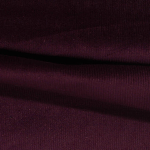 Cotton Stretch Corduroy Fabric, 285 gsm — Purple