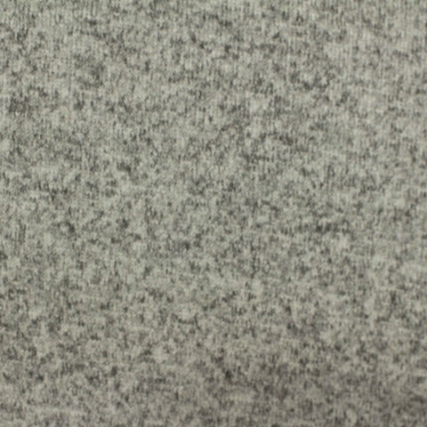 Dark Grey Marl Jersey Knit, Viscose-Poly, 162 gsm