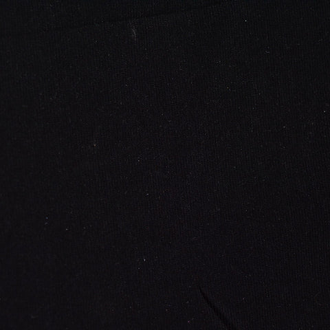 Polyester Stretch Woven Fabric, 200 gsm, 155 cm — Black