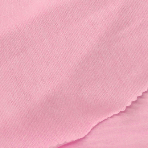 Light Pink Jersey Knit, Cotton-Poly