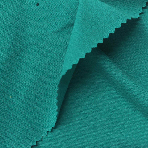 Polyester Cotton Blend Jersey Knit Fabric, 165 gsm, 180 cm — Green