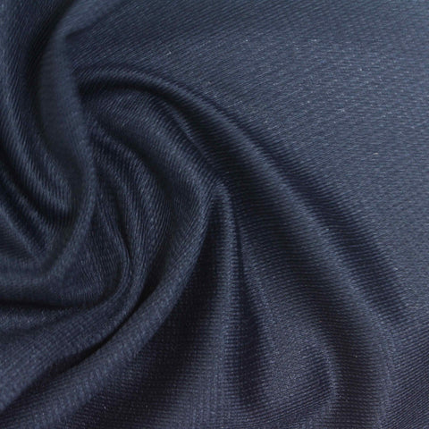100% Polyester Warp Knit Fabric, 135 gsm, 155 cm — Navy