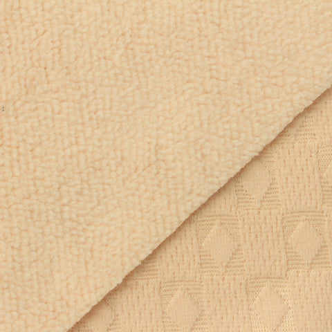 Beige Diamond Jacquard, Polyester