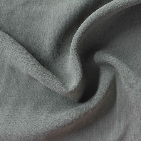 Grey Textured-Stripe Crepe, Polyester