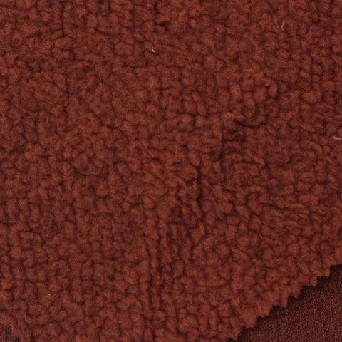 100% Polyester Knit Fabric, 420 gsm, 185 cm — Brown