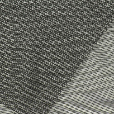 100% Polyester Mesh Fabric, 36 gsm, 150 cm — Black