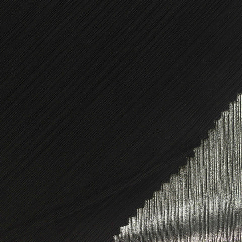 Grey Textured-Line Jacquard, Polyester