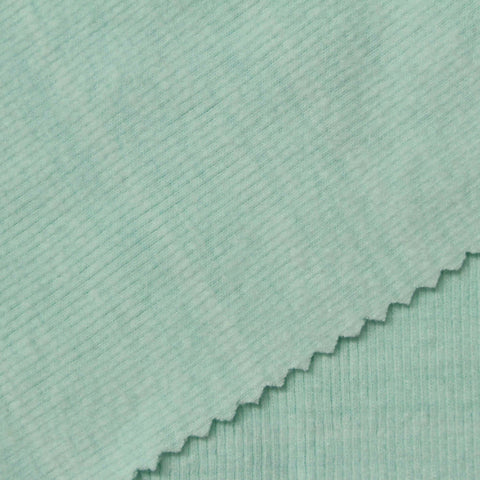 Light Green Heathered-Marl Knit, Poly-Cotton