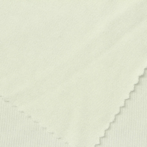 Viscose Stretch Jersey Knit Fabric, 220 gsm, 146 cm — White
