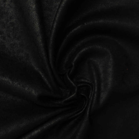 Black Brushed Velvet, Polyester