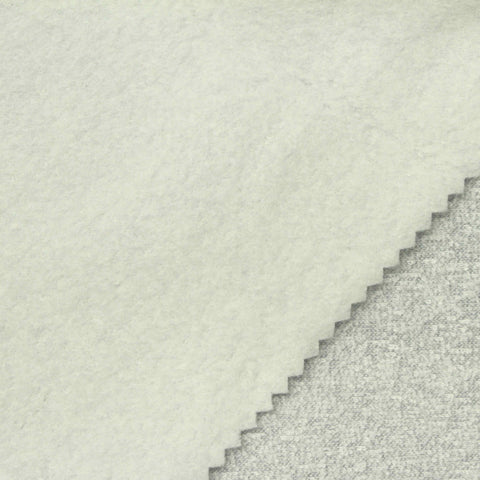 Light Grey Marl Jersey Knit, Viscose-Poly, 275 gsm