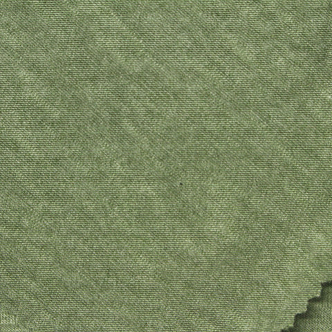 Green Marl Jersey Knit, Poly-Viscose, 195 gsm