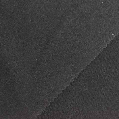 Black Brushed Velvet, Polyester