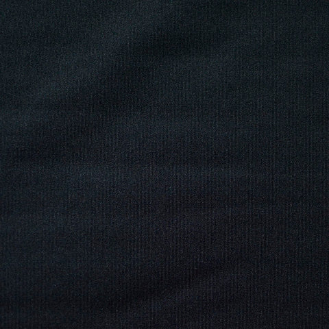 Polyester Stretch Warp Knit Fabric, 221 gsm, 160 cm — Black