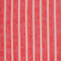 Red Vertical-Stripe Jersey Knit, Polyester, 99 gsm