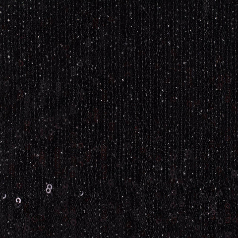100% Polyester Mesh Fabric, 163 gsm, 140 cm — Black
