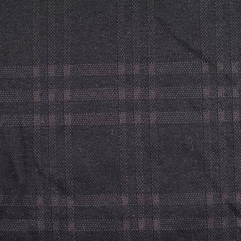 Dark Grey Check Jacquard, Polyester, 235 gsm