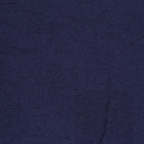 Jacquard 100% Polyester Lace Fabric, 160 gsm, 150 cm — Navy