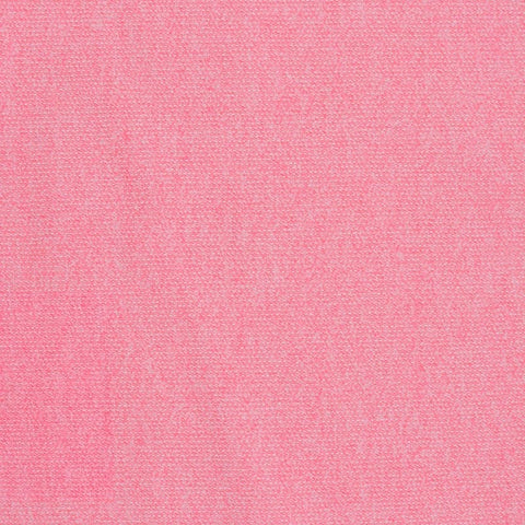 Pink Marl French Terry, Cotton-Poly, 210 gsm