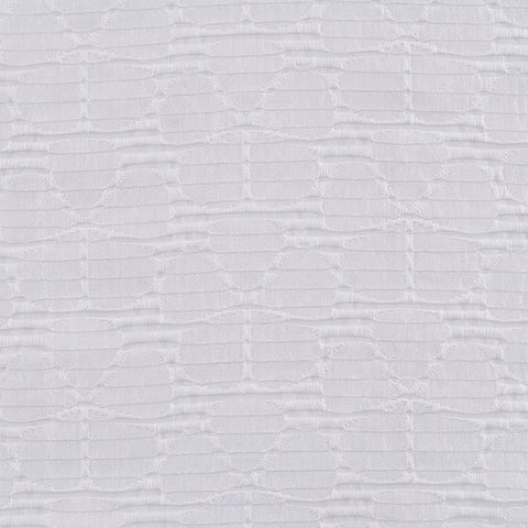 White Circles Jacquard, Poly-Nylon