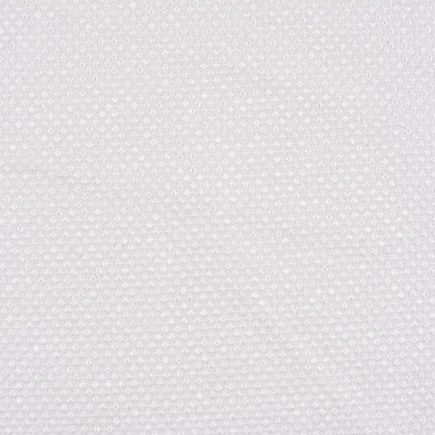 White Geometric Jacquard, Cotton-Poly, 193 gsm