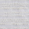 White Horizontal-Stripe Jacquard, Acrylic-Nylon