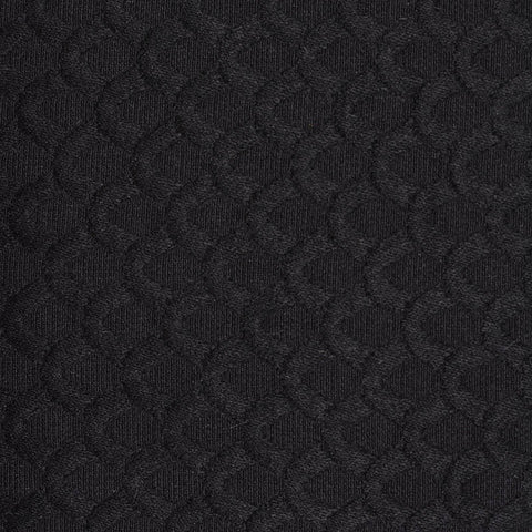 Black Wave Jacquard, Cotton-Poly