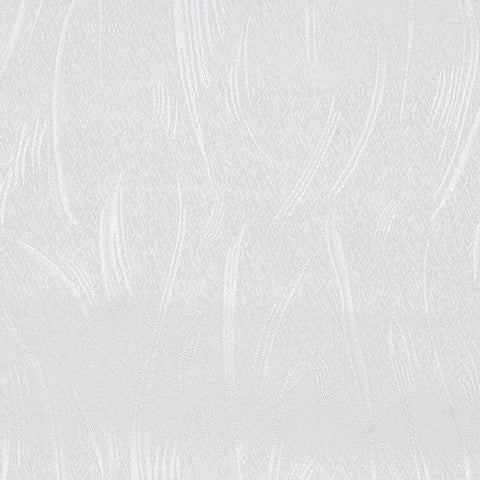 White Wavy-Line Jacquard, Polyester