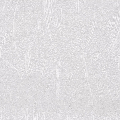White Wavy-Line Jacquard, Polyester