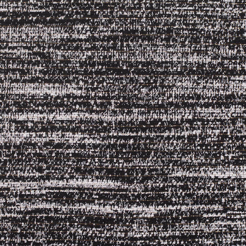 Black Marl Jacquard, Viscose-Poly, 288 gsm
