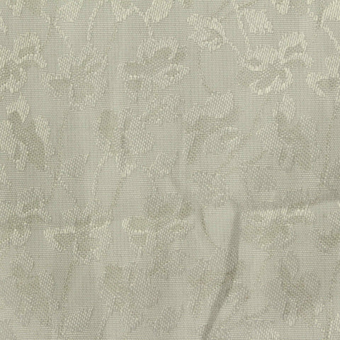 Grey Tone-on-Tone Floral Jacquard, Poly-Cotton, 109 gsm