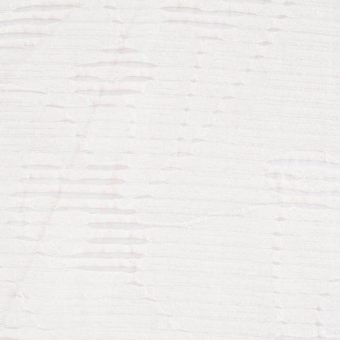 Jacquard Cotton Polyester Stretch Woven Fabric, 202 gsm, 166 cm — White