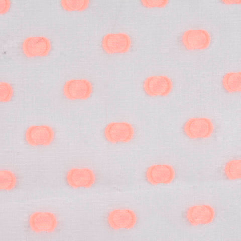 Pink Dots Jacquard, Viscose-Nylon, 52 gsm, 144 cm, ref EF-11682