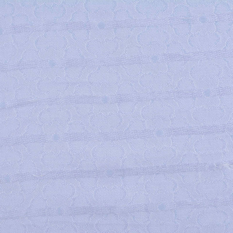 Light Blue Horizontal-Stripe Jacquard, Polyester