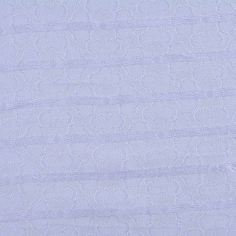 Light Blue Horizontal-Stripe Jacquard, Polyester