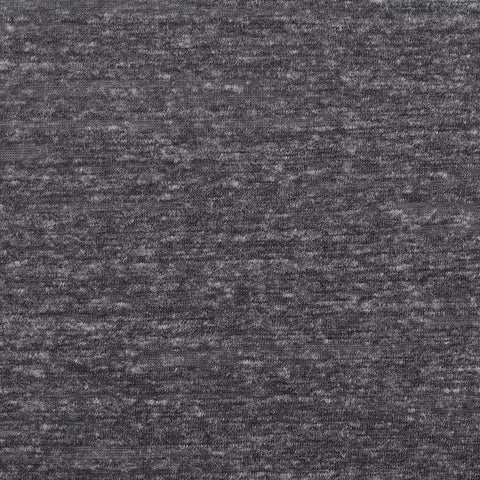 Dark Grey Marl Jersey Knit, Poly-Cotton, 143 gsm, ref EF-11743