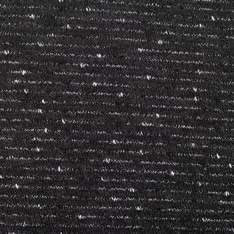 Dark Grey Marl Interlock Knit, Poly-Acrylic