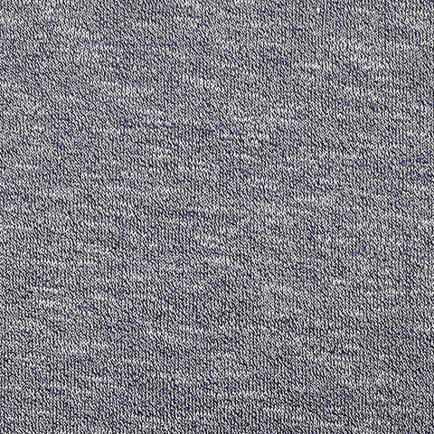 Heathered White Marl French Terry, Polyester
