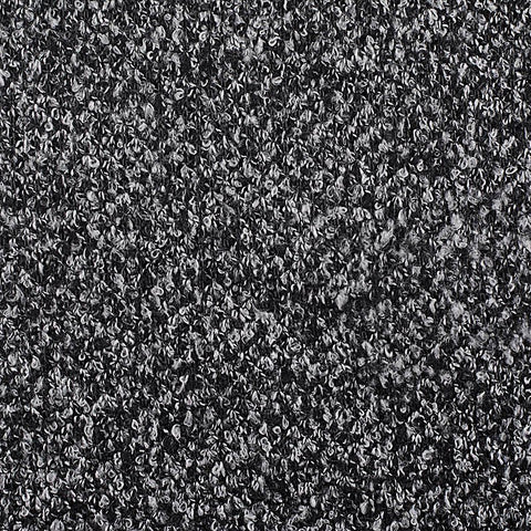 Black Marl Chunky Knit, Polyester, 383 gsm