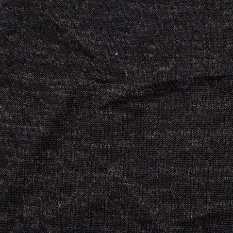 Dark Grey Marl Jersey Knit, Polyester, 250 gsm