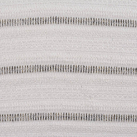 White Stripes Chunky Knit, Poly-Viscose, 268 gsm